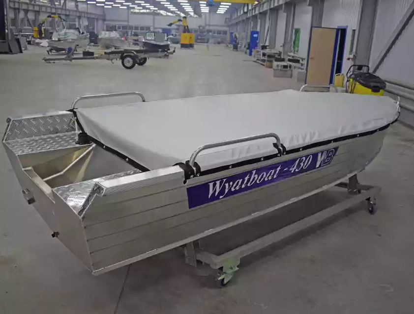 Алюминиевая лодка  Wyatboat-430 Р в Новосибирске