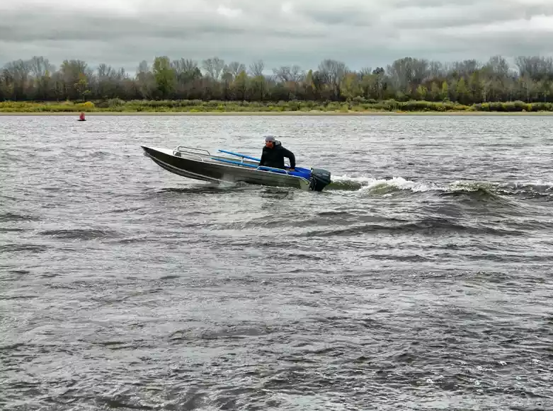 Алюминиевая лодка Wyatboat-390 M в Новосибирске