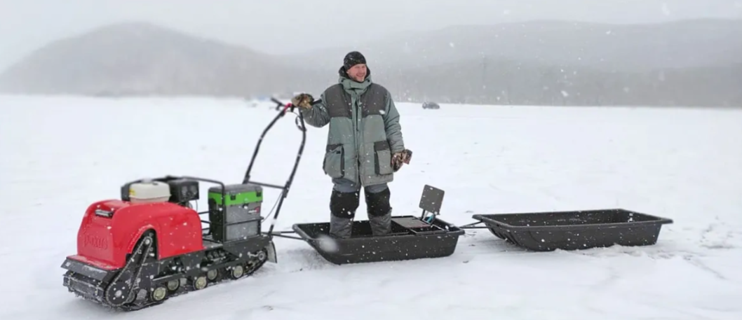 Мотобуксировщик PAXUS 500 13 л.с. HONDA в Новосибирске