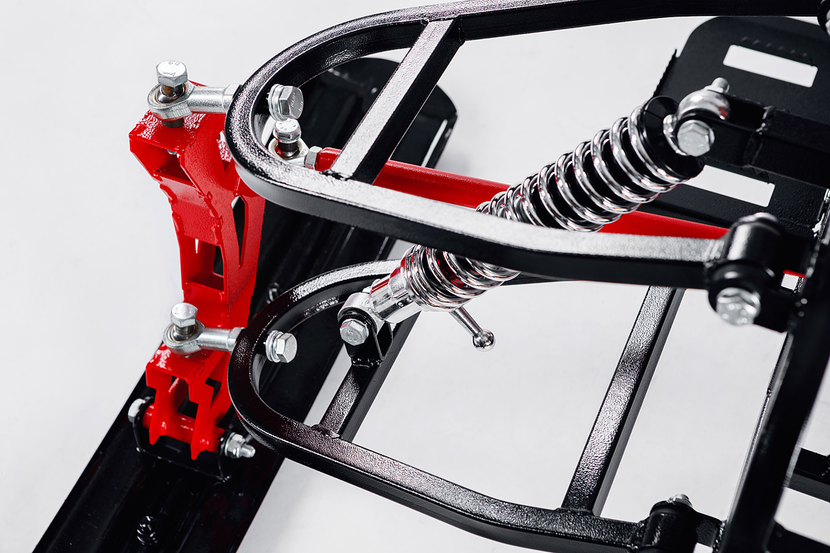 Лыжный модуль IKUDZO с подогревом ручек металлические лыжи в Новосибирске