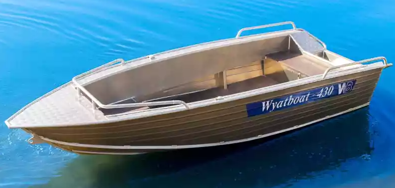 Алюминиевая лодка  Wyatboat-430М в Новосибирске