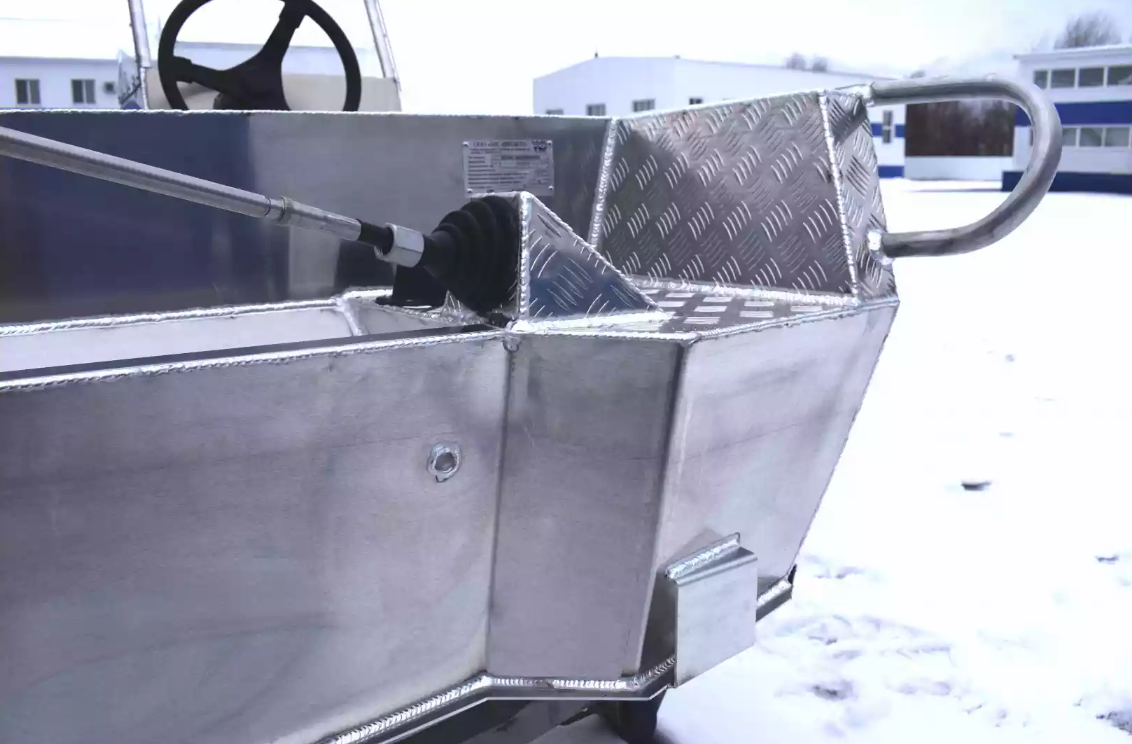 Алюминиевая лодка Wyatboat-390 C в Новосибирске