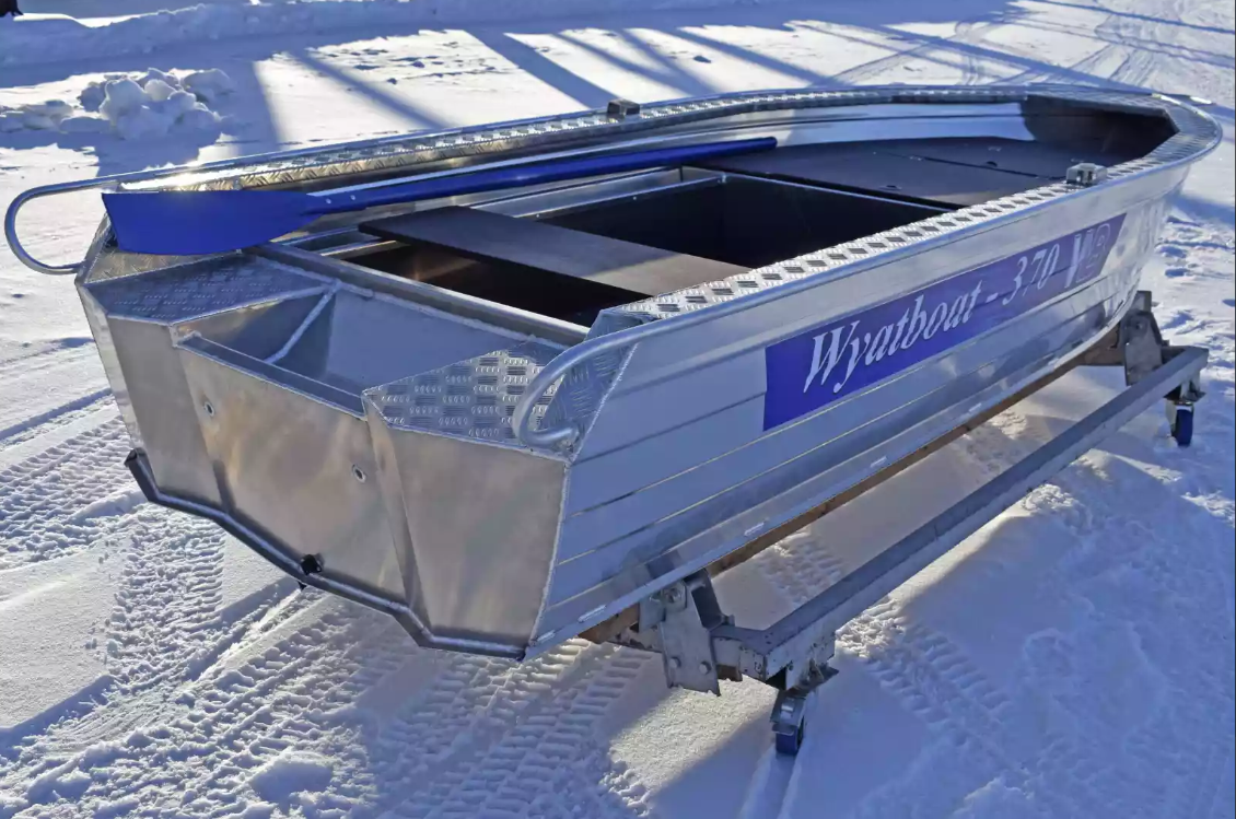 Алюминиевая лодка Wyatboat-370 Р FISH в Новосибирске