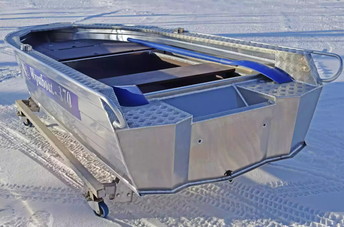 Алюминиевая лодка Wyatboat-370 Р FISH в Новосибирске