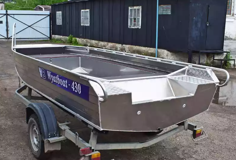 Алюминиевая лодка  Wyatboat-430 Master в Новосибирске