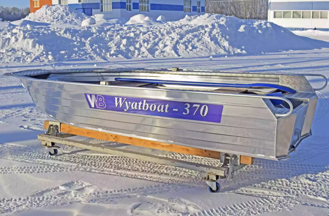Алюминиевая лодка Wyatboat-370 Р FISH в Новосибирске