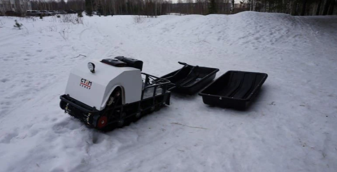 Мотобуксировщик СТЕМ СЕВЕР ЭКОНОМ 500 15 л.с. в Новосибирске