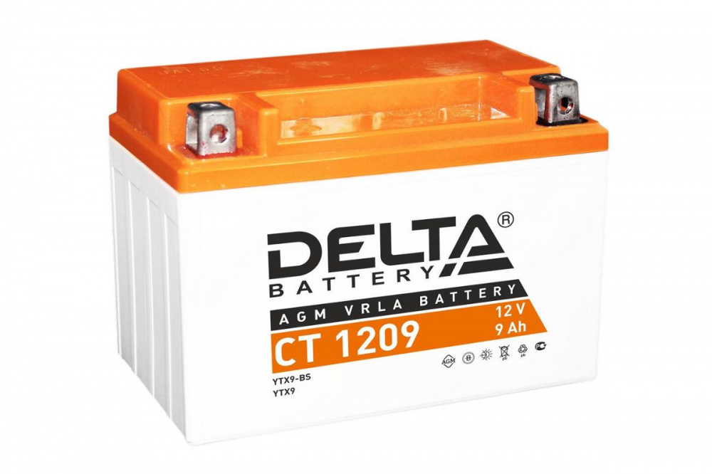 Аккумулятор Delta CT 1209 (12V / 9Ah) в Новосибирске
