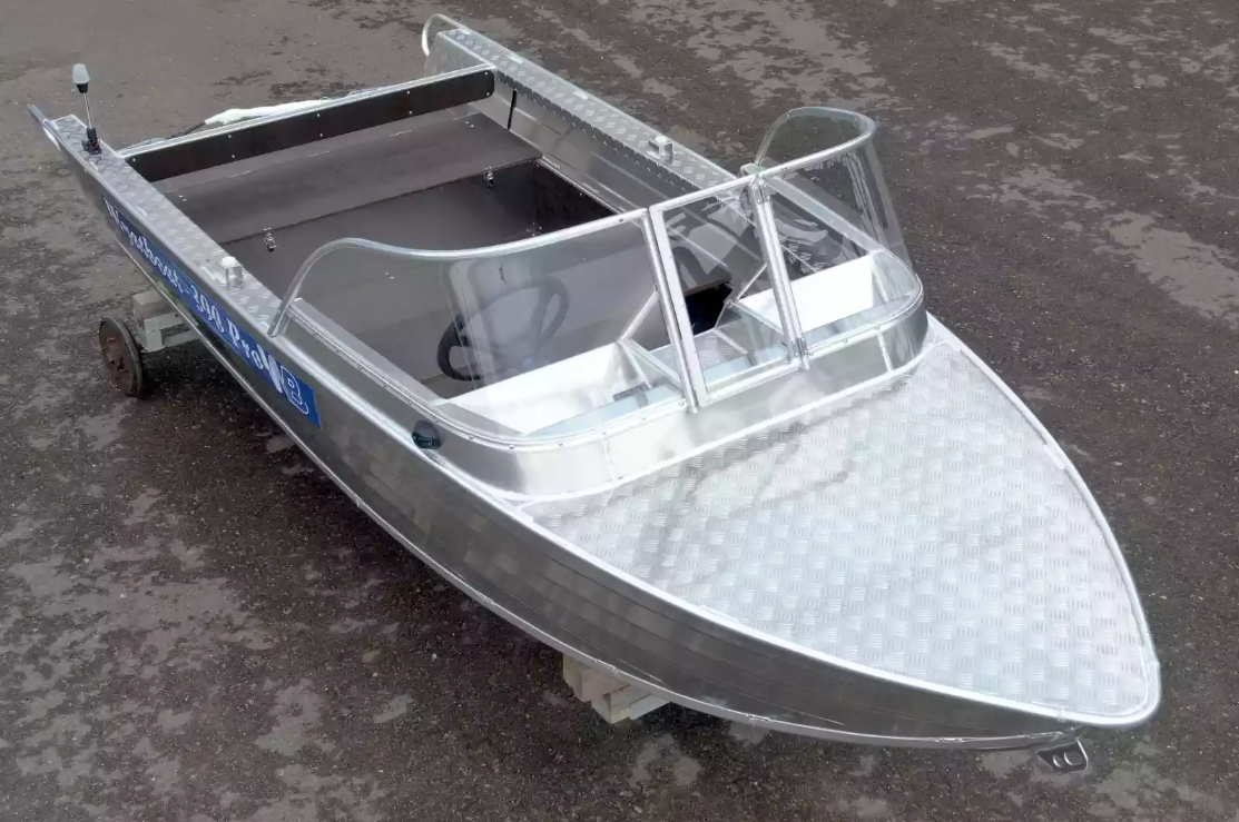Алюминиевая лодка Wyatboat-390 Pro в Новосибирске