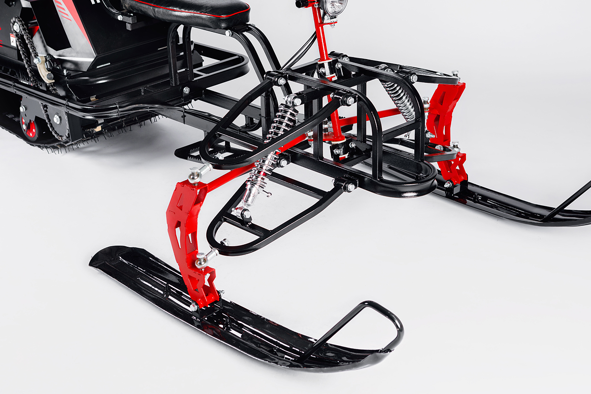 Лыжный модуль IKUDZO с подогревом ручек металлические лыжи в Новосибирске