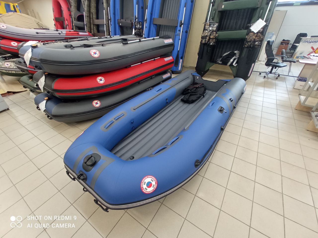 Лодка MISHIMO RIVER JET 410 под водомет в Новосибирске