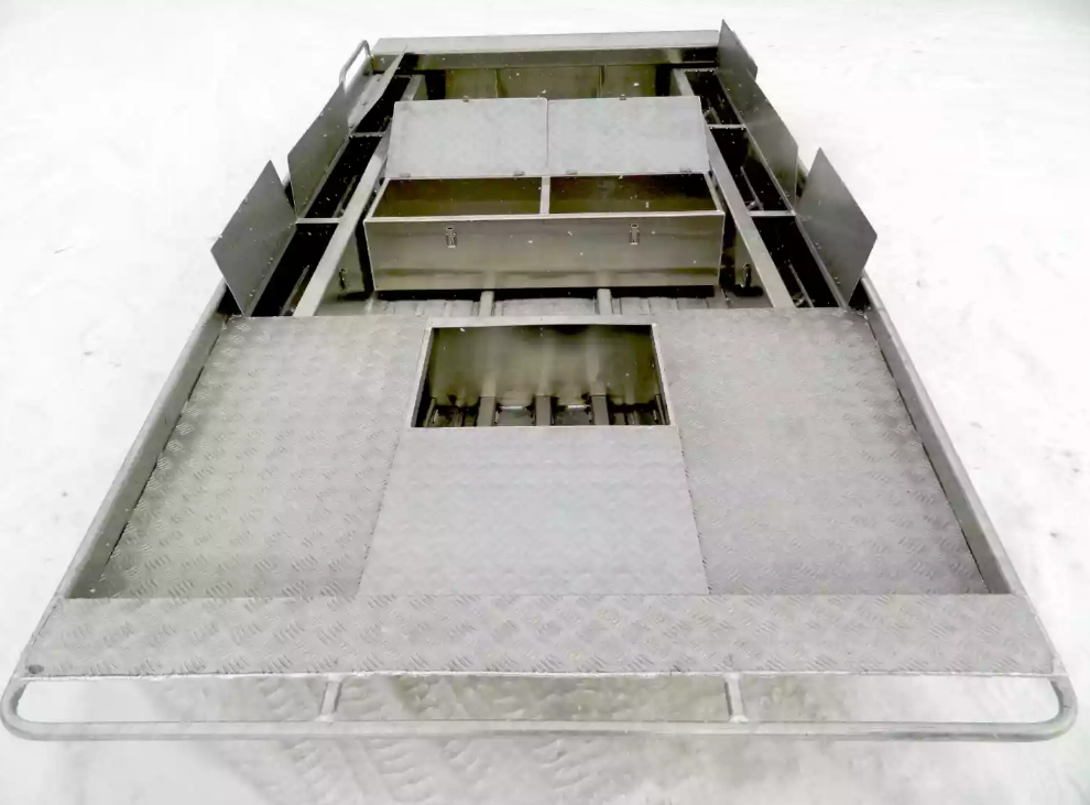 Алюминиевая лодка Wyatboat-390 Jonboat в Новосибирске