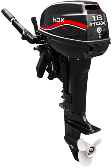 Лодочный мотор 2-х тактный HDX R series TE 18 BMS в Новосибирске