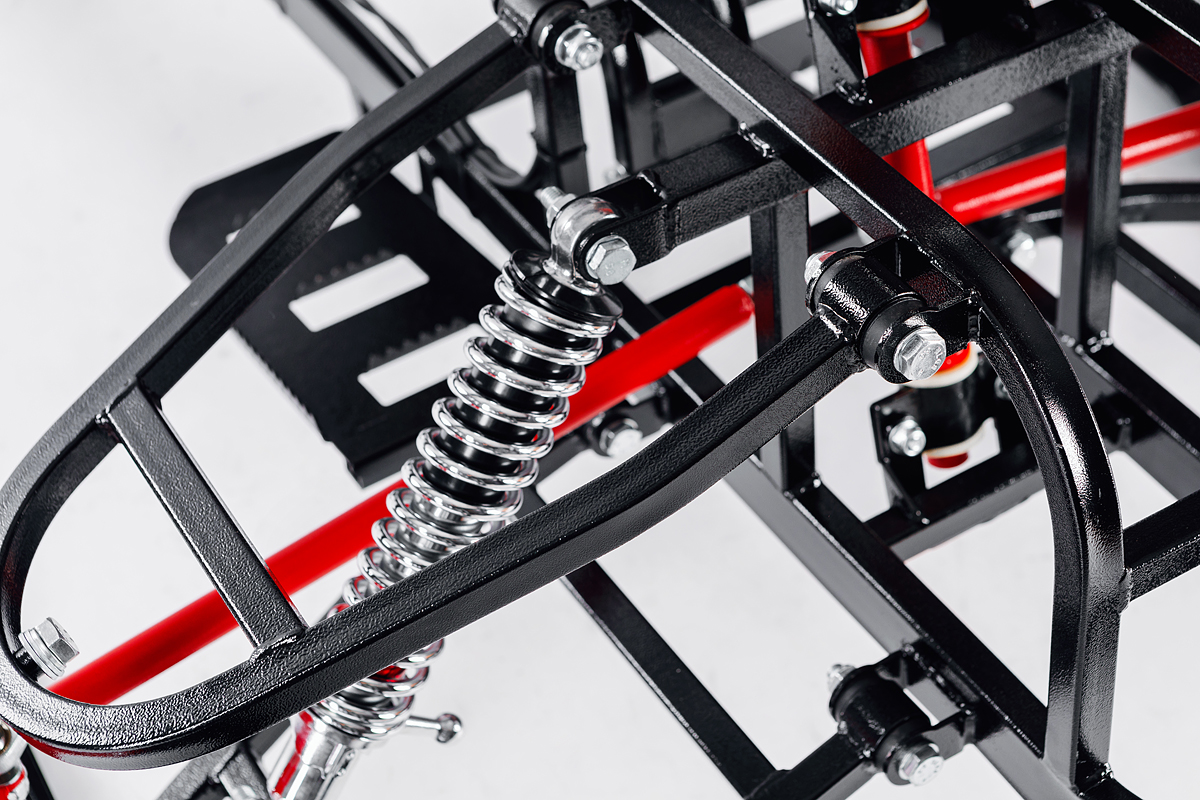 Лыжный модуль IKUDZO с подогревом ручек металлические лыжи в Новосибирске