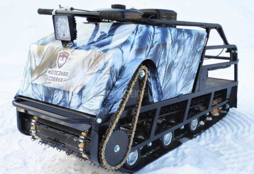 Мотобуксировщик Irondog (Железная собака) M500 20  Камуфляж Охотник в Новосибирске