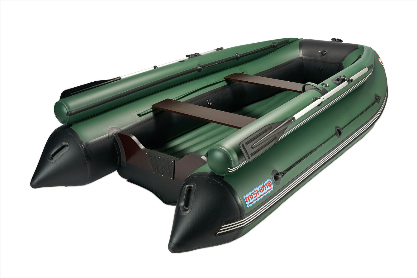 КОМПЛЕКТ ЛОДКА MISHIMO FAMILY LITE 370 + МОТОР MARLIN MP 9.9 AMHS PROLINE FORCE в Новосибирске