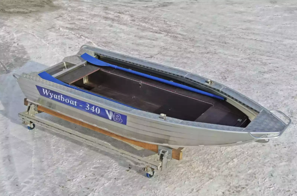 Алюминиевая лодка Wyatboat-340 РМ в Новосибирске