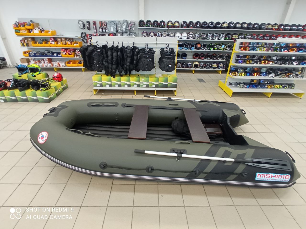 Лодка MISHIMO RIVER JET 430 под водомет в Новосибирске