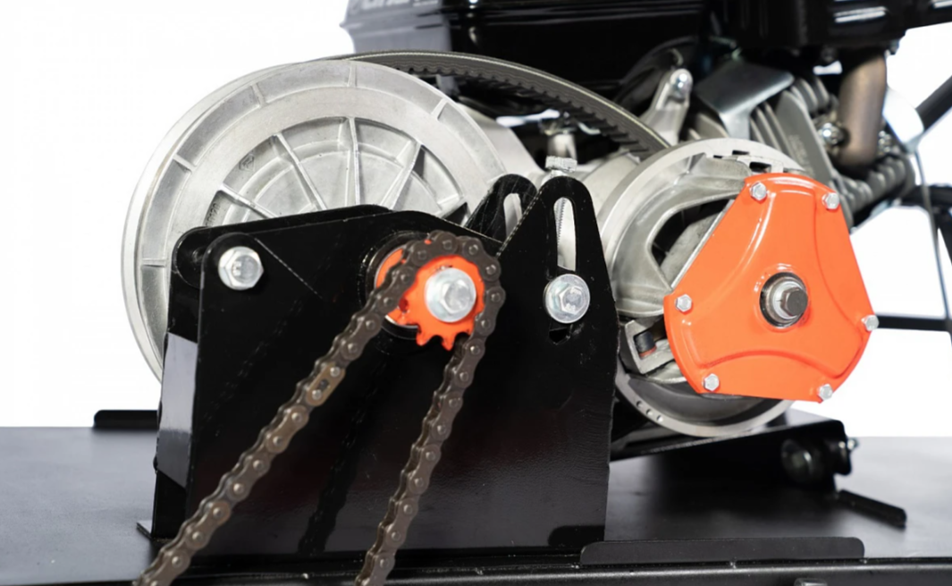 Мотобуксировщик БУРЛАК-M2 LFK 20 л.с. э/с Промысловик в Новосибирске