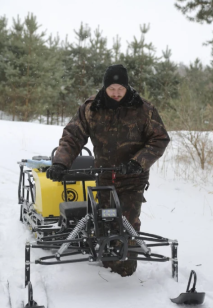 Мотобуксировщик РЫБАК PK 15 л.с. (короткая база 1230мм) в Новосибирске