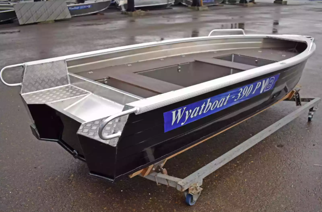 Алюминиевая лодка Wyatboat-390РМ в Новосибирске