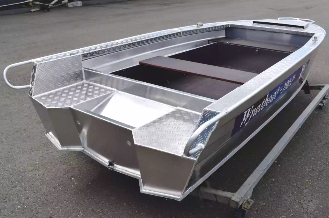 Алюминиевая лодка Wyatboat-390Р PRO в Новосибирске