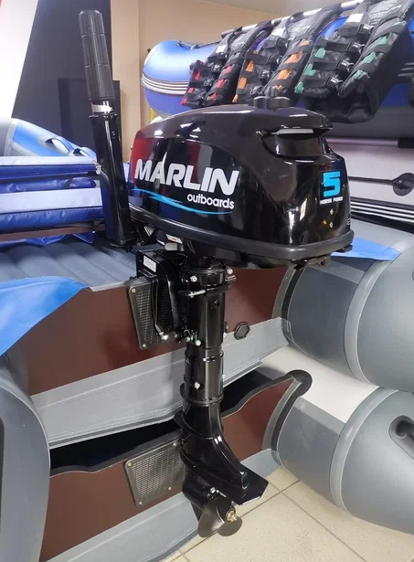 КОМПЛЕКТ ЛОДКА MISHIMO LITE 315 + МОТОР 5л.с в Новосибирске