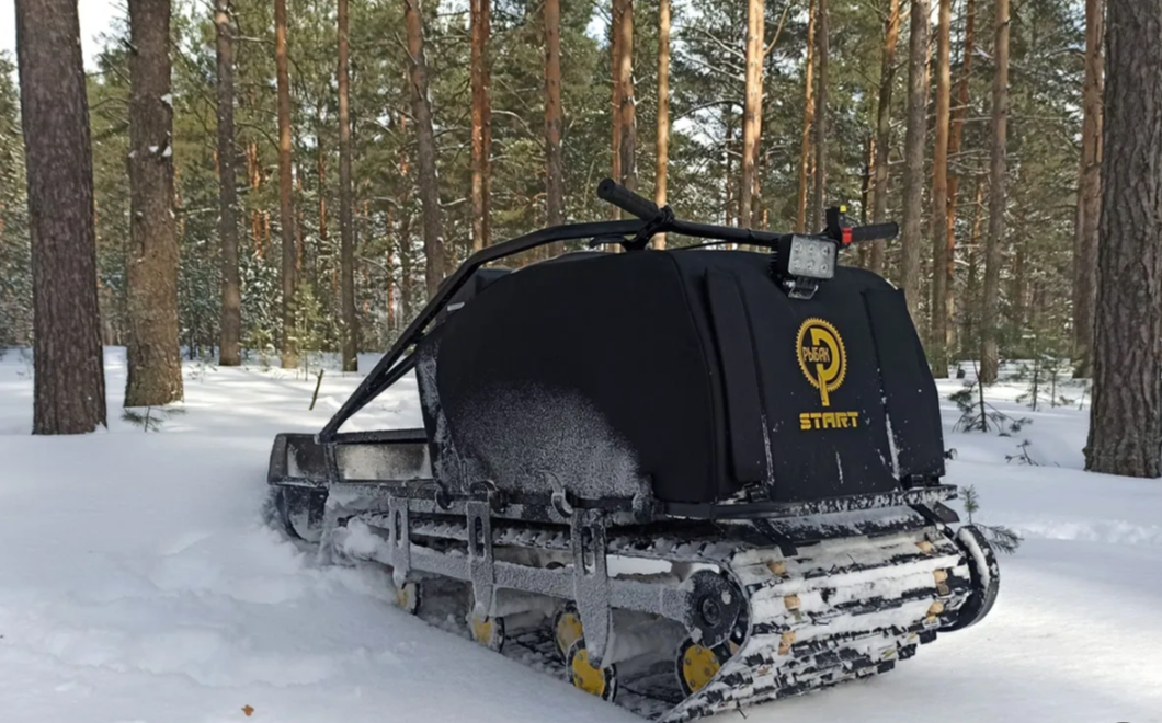 Мотобуксировщик РЫБАК СТАРТ Lifan 15 л.с (тканный капот) в Новосибирске