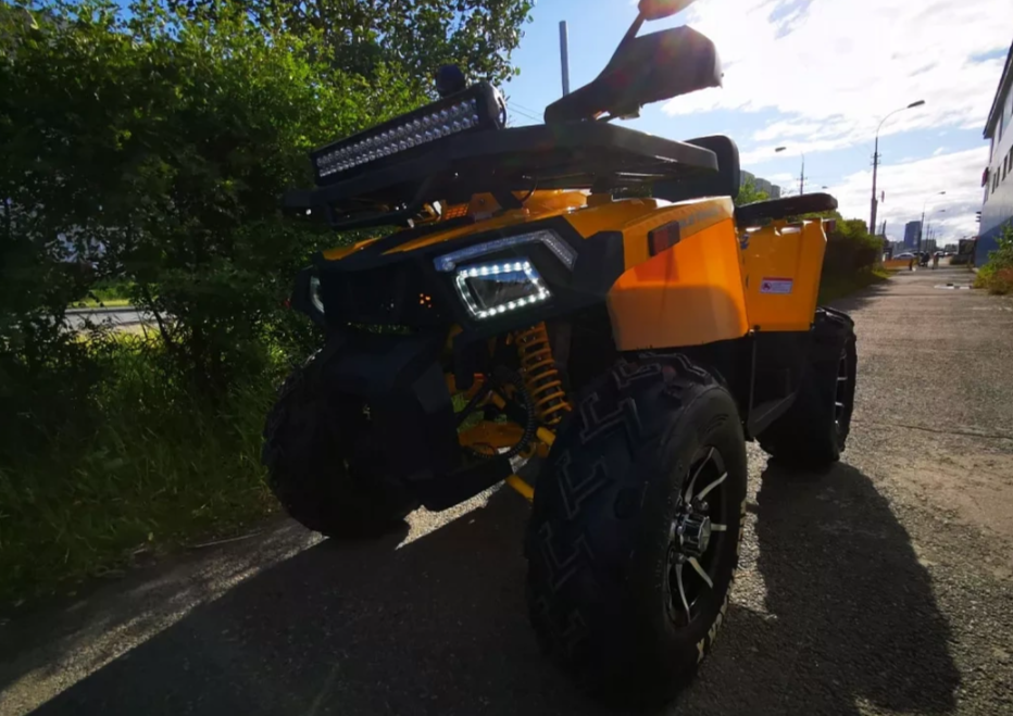 Квадроцикл MOTOLAND (МОТОЛЕНД) VOX200 WILD TRACK X PRO (баланс. вал) в Новосибирске