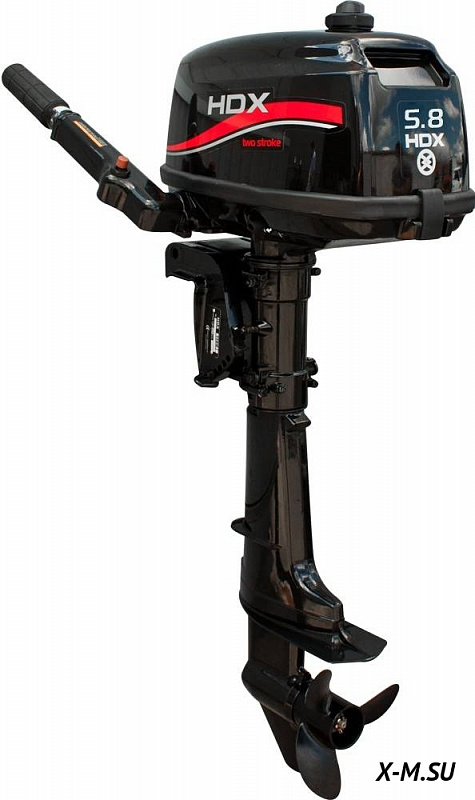 Лодочный мотор 2-х тактный HDX R series T 5,8 BMS в Новосибирске