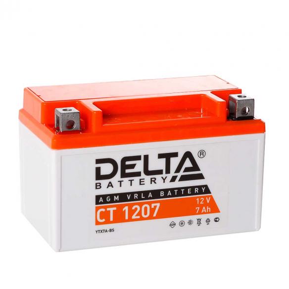 Аккумулятор Delta CT 1207 (12V / 7Ah) в Новосибирске