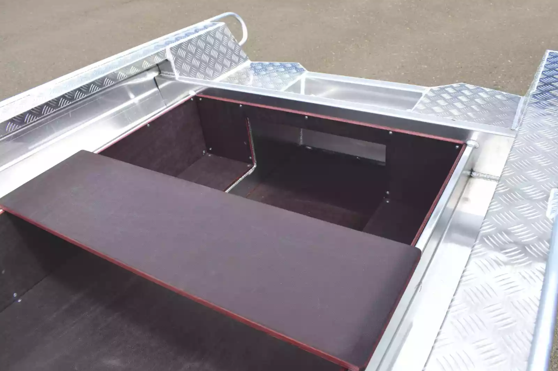 Алюминиевая лодка Wyatboat-390Р PRO в Новосибирске