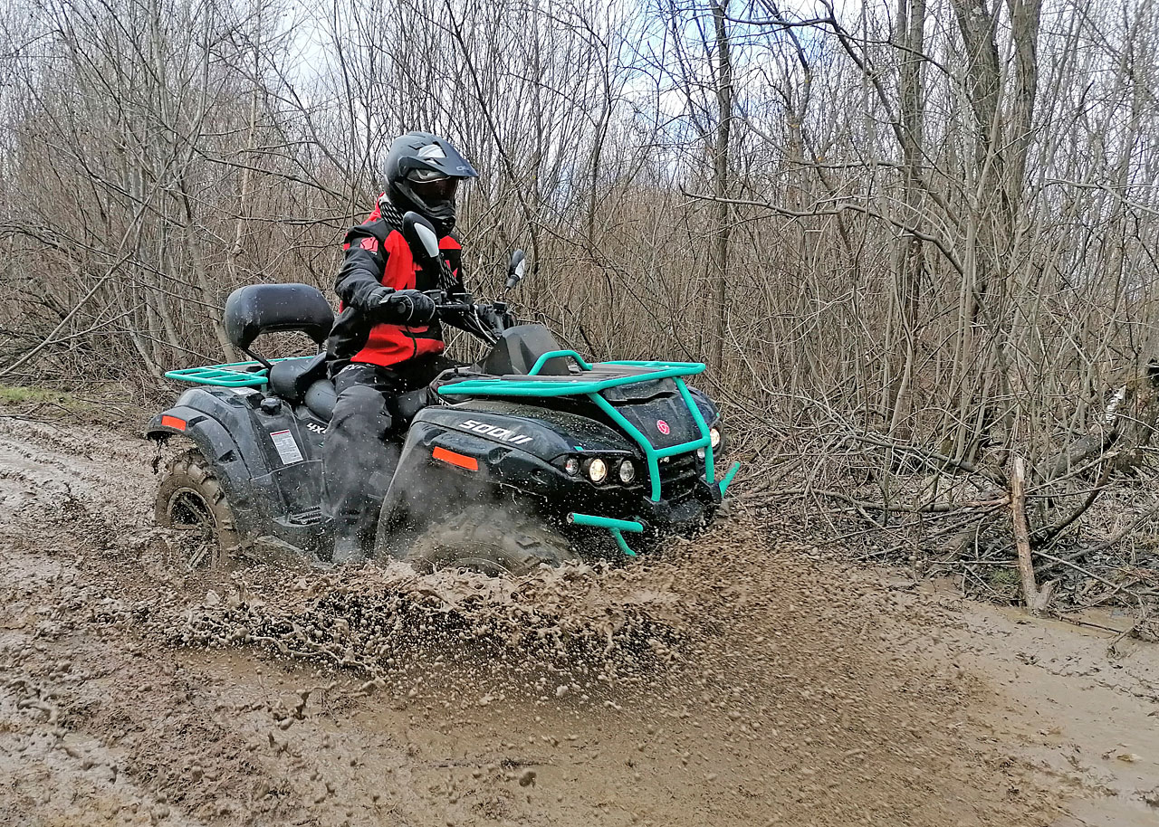 Квадроцикл Русская механика РМ 500-2 в Новосибирске