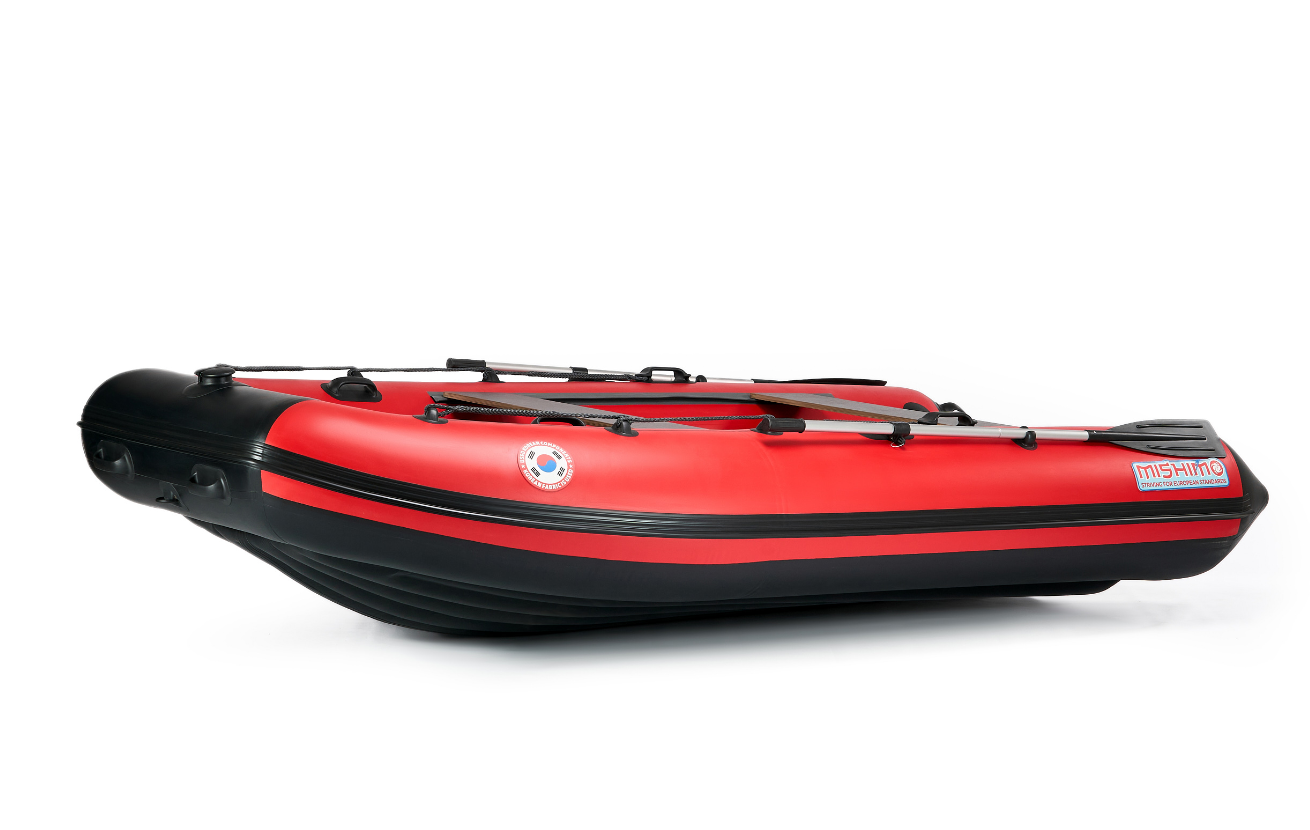 КОМПЛЕКТ ЛОДКА MISHIMO RAPID 380 + ЛОДОЧНЫЙ МОТОР MARLIN MP 9.9 (20) AMHS PROLINE FORCE в Новосибирске