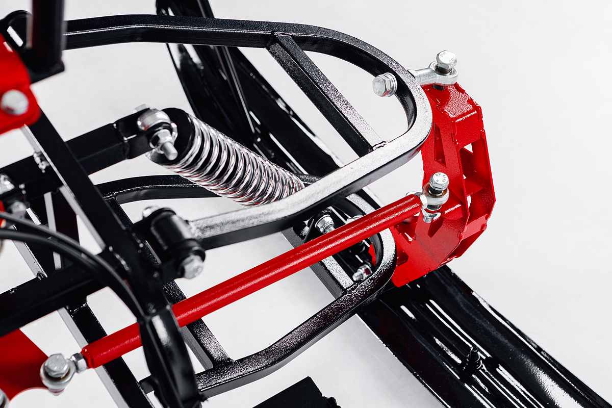 Лыжный модуль IKUDZO с подогревом ручек металлические лыжи в Новосибирске