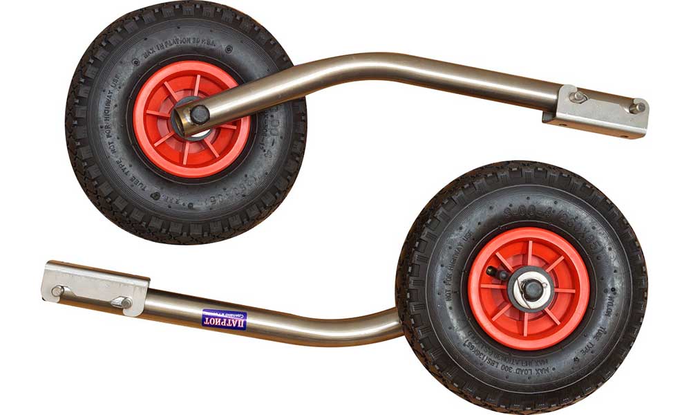 Транцевые колеса модульные удлиненные из нержавеющей стали в Новосибирске