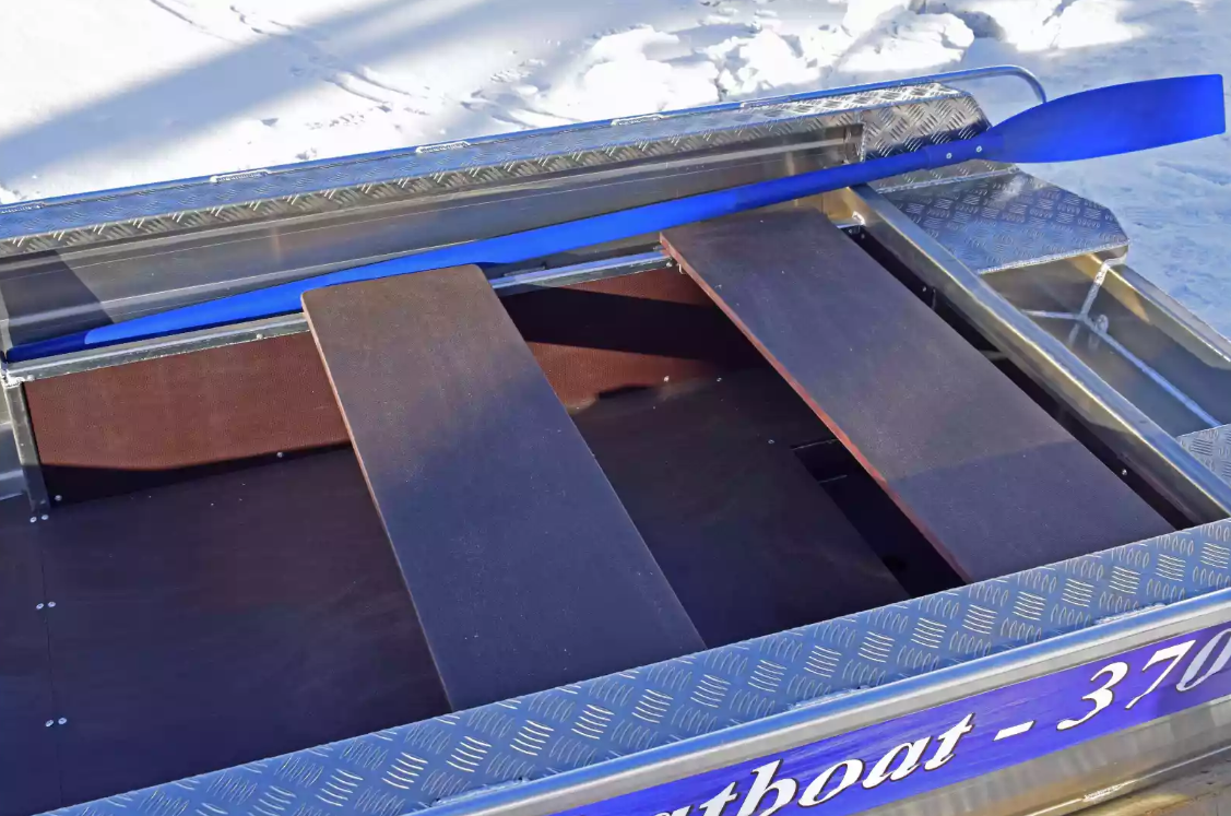 Алюминиевая лодка Wyatboat-370 Р PRO в Новосибирске