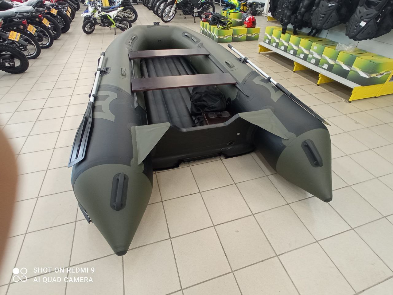 Лодка MISHIMO RIVER JET 410 под водомет в Новосибирске