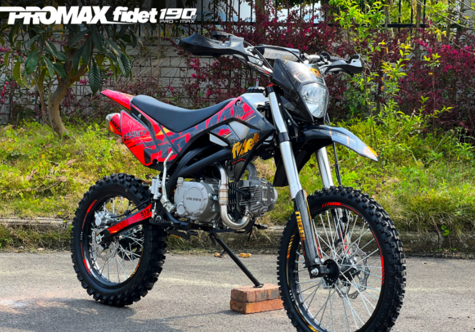 Мотоцикл (питбайк) PROMAX FIDET (ФАЙДЕТ) 190E MAX PRO LUX 19/16 в Новосибирске