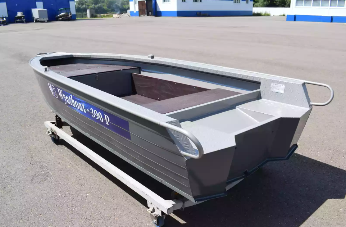 Алюминиевая лодка Wyatboat-390Р Fish в Новосибирске
