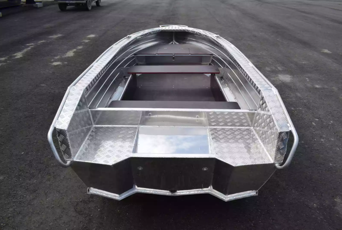 Алюминиевая лодка Wyatboat-390Р Увеличенный борт в Новосибирске