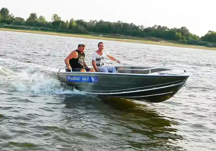 Алюминиевая лодка Wyatboat-460 P в Новосибирске