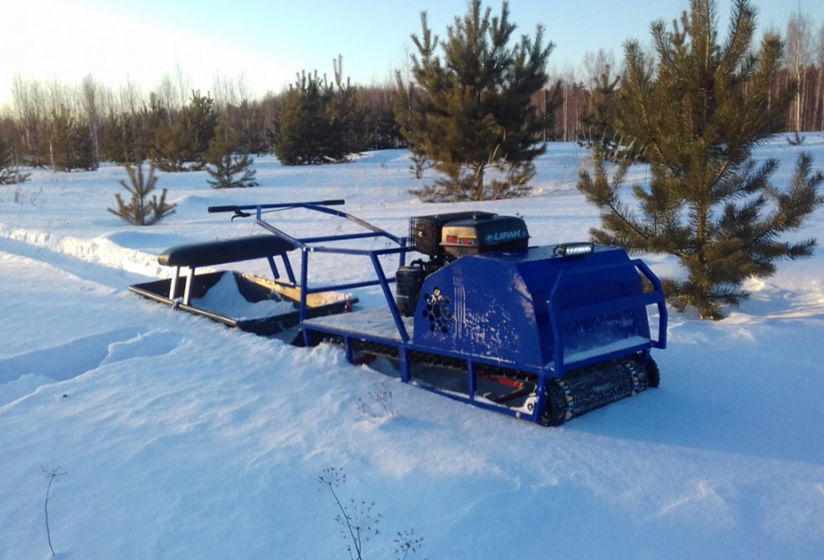 Мотобуксировщик Альбатрос-XLV 15 тележки, 1450 мм в Новосибирске