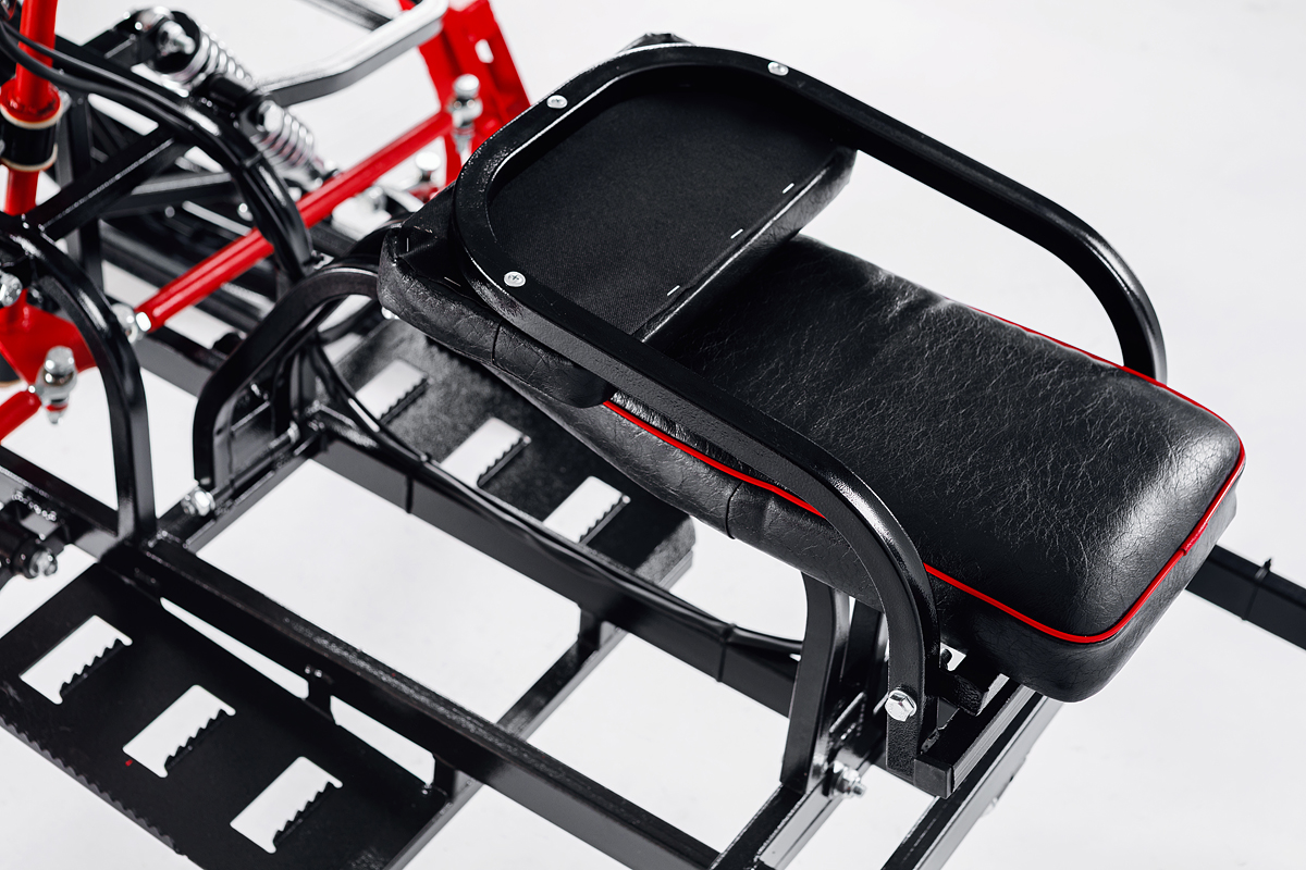 Лыжный модуль IKUDZO с подогревом ручек металлические лыжи в Новосибирске