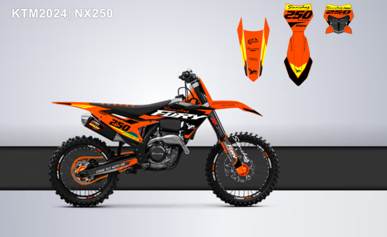 Кроссовый мотоцикл Sanchez Fury NX250 в Новосибирске