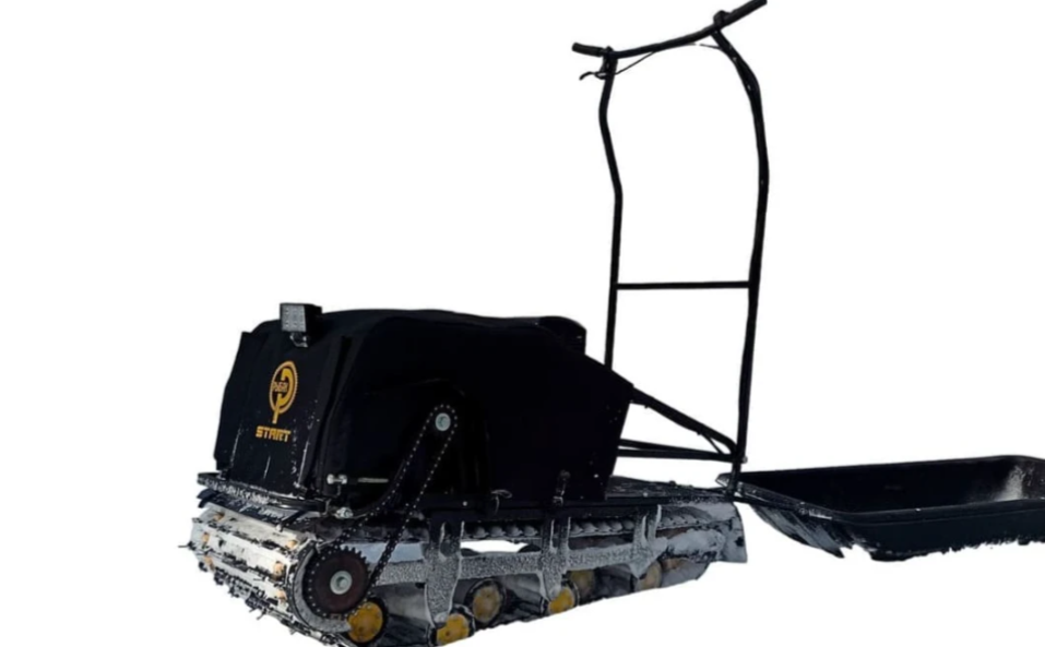 Мотобуксировщик РЫБАК СТАРТ Lifan 15 л.с (тканный капот) в Новосибирске