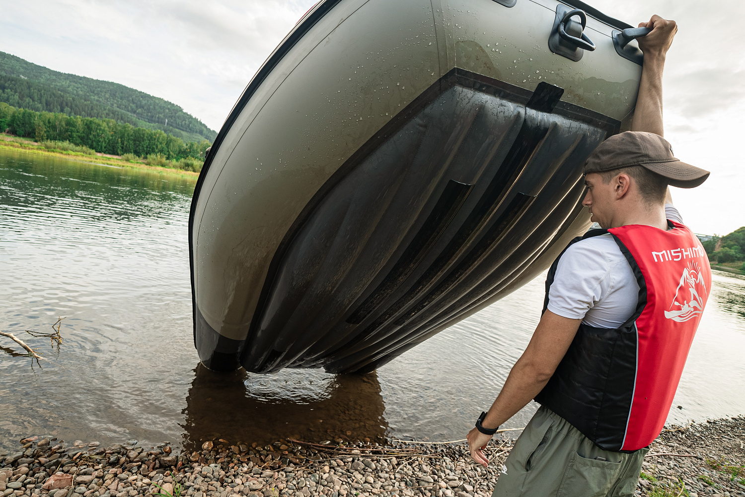 Лодка MISHIMO RIVER JET 390 под водомет в Новосибирске
