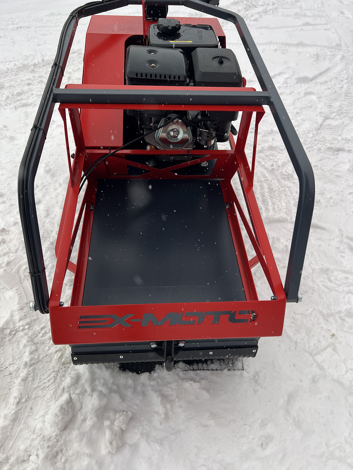 Мотобуксировщик EX-MOTO SNOWDOG S500 15л.с в Новосибирске