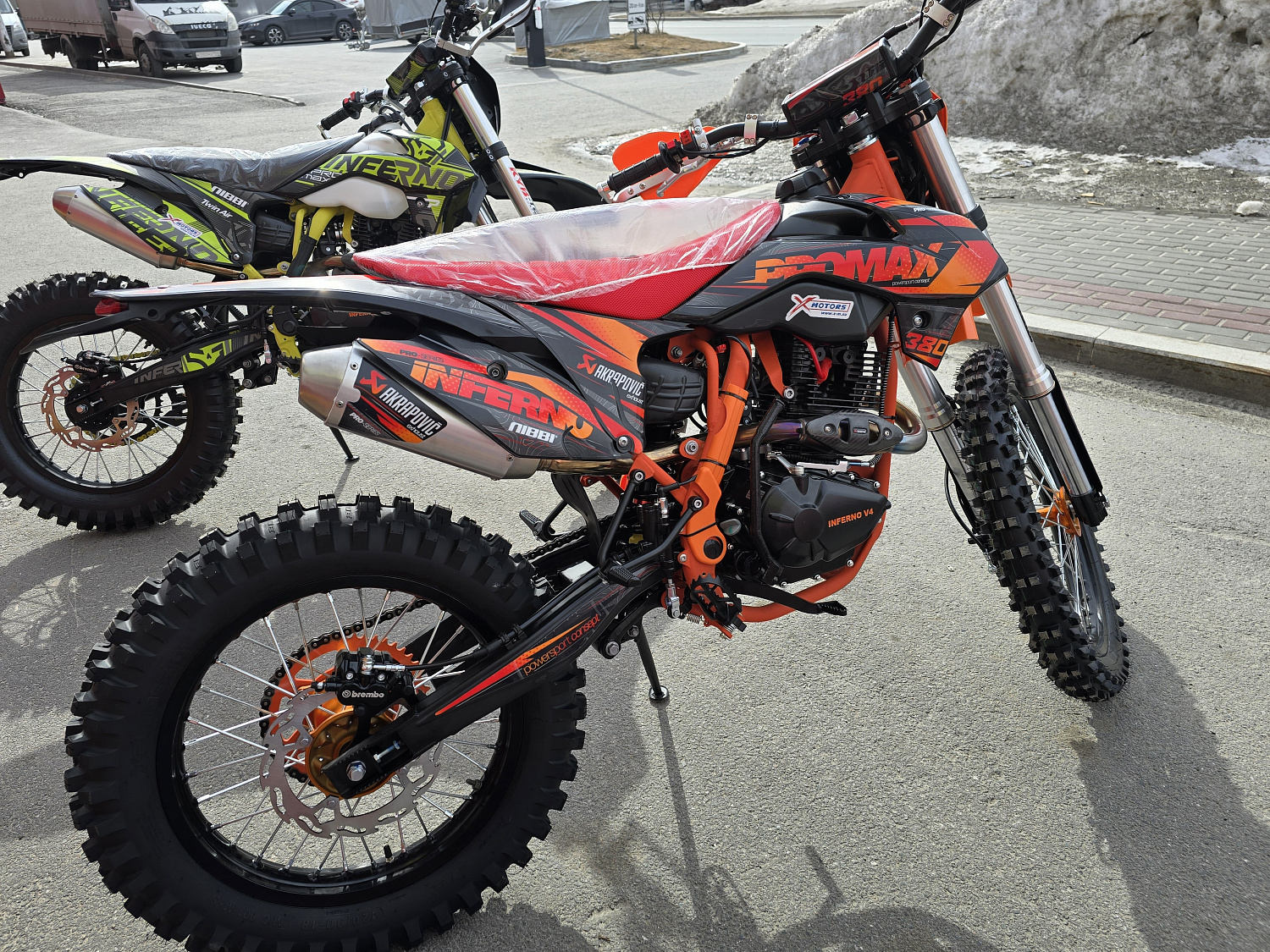 Кроссовый мотоцикл PROMAX INFERNO 380 (4 valves, 5 gears) в Новосибирске