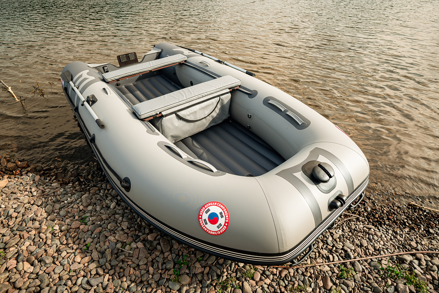 Лодка MISHIMO RIVER JET 390 под водомет в Новосибирске